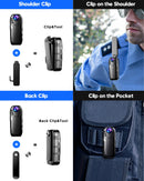 Boblov L02 y visão noturna infravermelha Lente Full HD Mini Câmera Dash Cam Pequena Filmadora 125 graus grande angular Bodycam Polícia