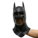 Máscara de morcego arnês material de látex adulto halloween cosplay adereços bruce wayne máscara de cabeça cheia masquerade camuflagem festa traje