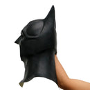 Máscara de morcego arnês material de látex adulto halloween cosplay adereços bruce wayne máscara de cabeça cheia masquerade camuflagem festa traje