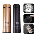 500ml garrafa térmica inteligente display de temperatura inteligente copo térmico de aço inoxidável garrafa térmica café chá caneca garrafa de água