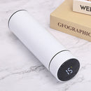 500ml garrafa térmica inteligente display de temperatura inteligente copo térmico de aço inoxidável garrafa térmica café chá caneca garrafa de água