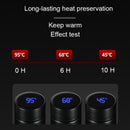 500ml garrafa térmica inteligente display de temperatura inteligente copo térmico de aço inoxidável garrafa térmica café chá caneca garrafa de água