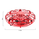 Mini Helicóptero RC UFO Drone Aeronave com Sensor Infravermelho RC Quadcóptero Elétrico Indução Bola Voadora Avião Brinquedos para Crianças