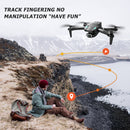 2022 NOVO S128 Mini Drone 4K HD Câmera Trilateral Evita Obstáculos Altura Fixa Profissional Dobrável Quadcóptero, Drone Brinquedo