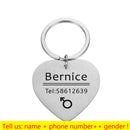 Etiqueta personalizada de identificação de cachorro de gato de estimação chaveiro com nome de identificação de animal de estimação gravado para gato filhote de cachorro coleira de cachorro pingente chaveiro de osso acessórios para animais de estimação.