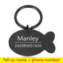 Etiqueta personalizada de identificação de cachorro de gato de estimação chaveiro com nome de identificação de animal de estimação gravado para gato filhote de cachorro coleira de cachorro pingente chaveiro de osso acessórios para animais de estimação.